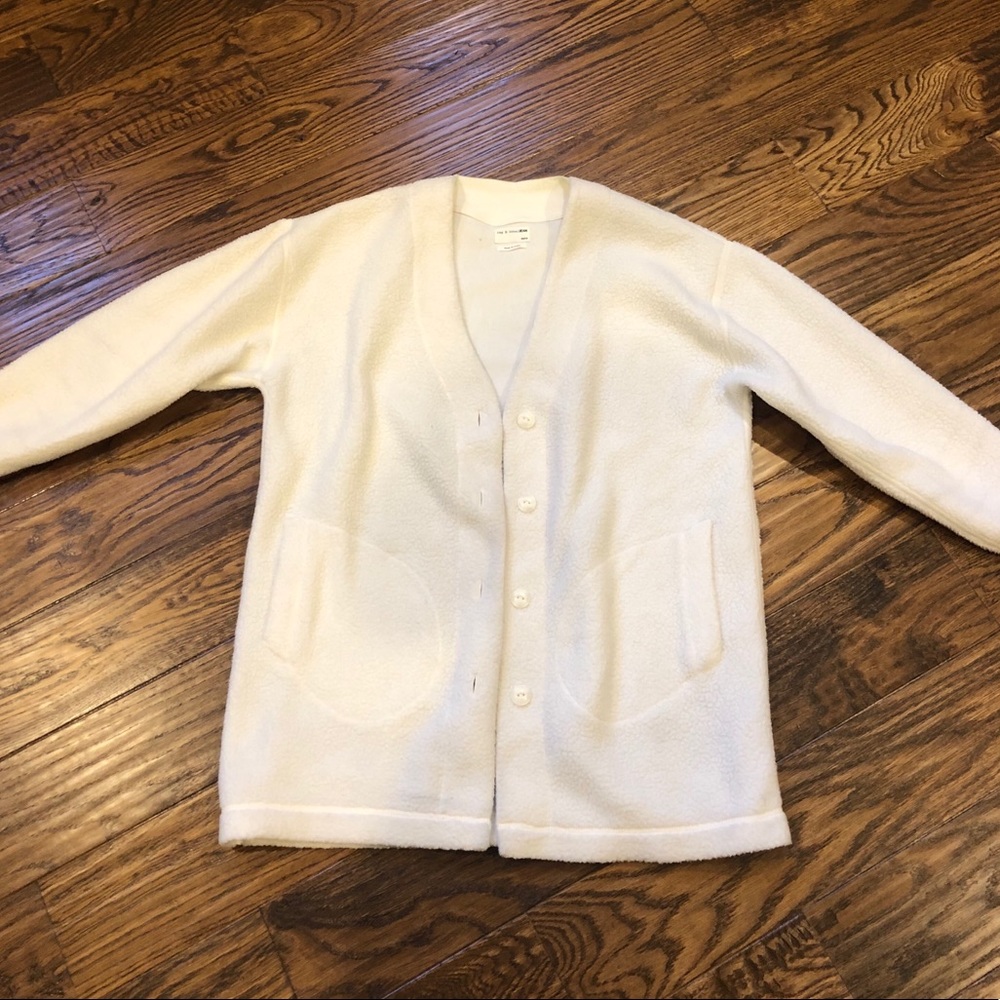 Rag & Bone Off-White Cardigan